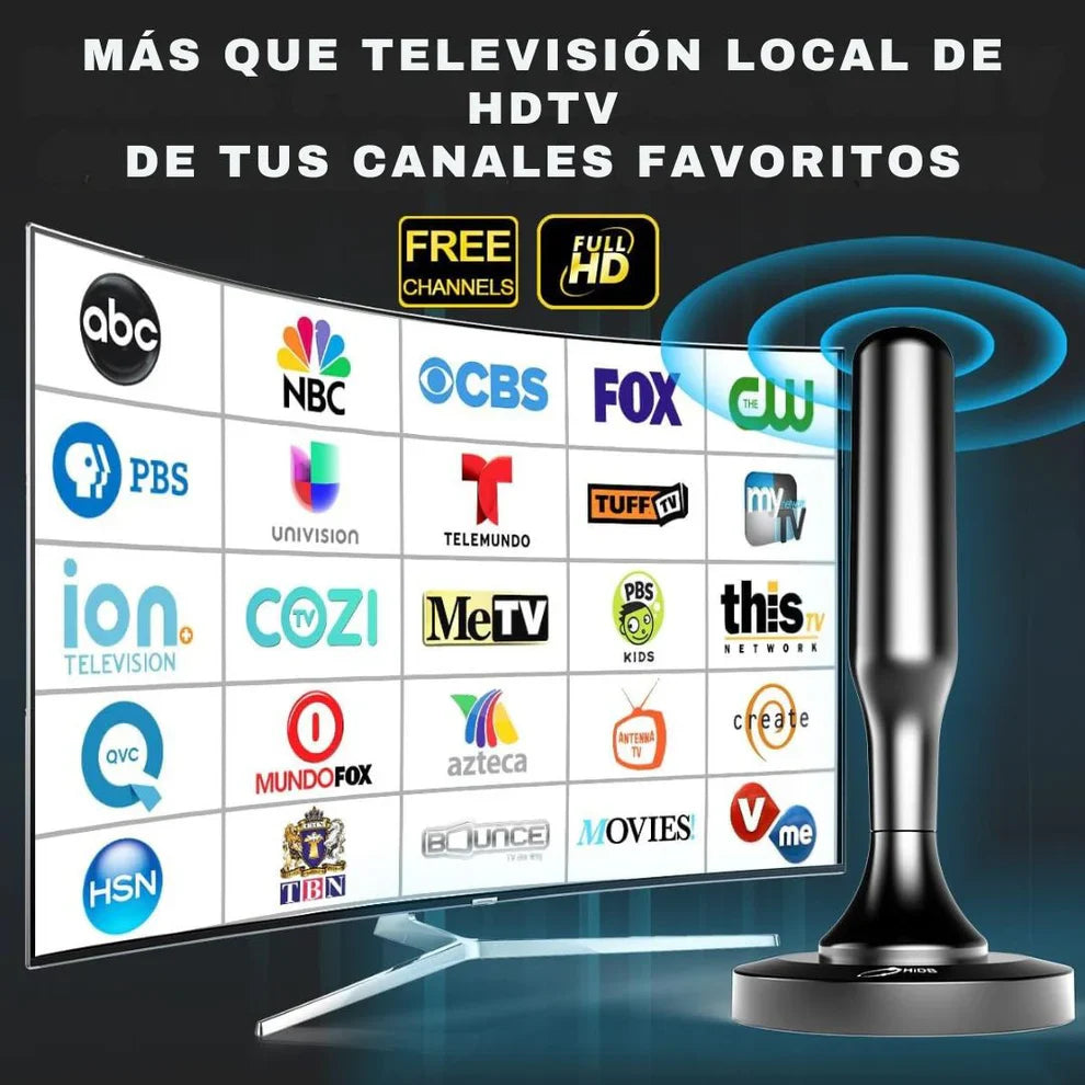 ANTENA TDT | TV DIGITAL ULTRA HD | 1.000 CANALES