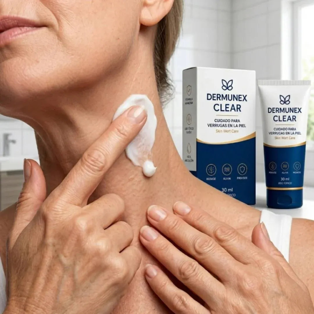 Dermunex Clear® Crema ELIMINADORA de Verrugas en la piel